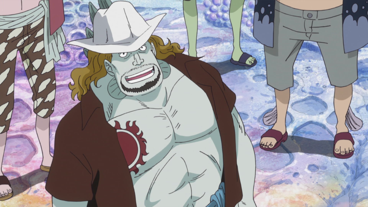 One Piece: Fishman Island (517-574) (English Dub) Shaking Fish-Man Island!  a Celestial Dragon Drifts In! - Watch on Crunchyroll